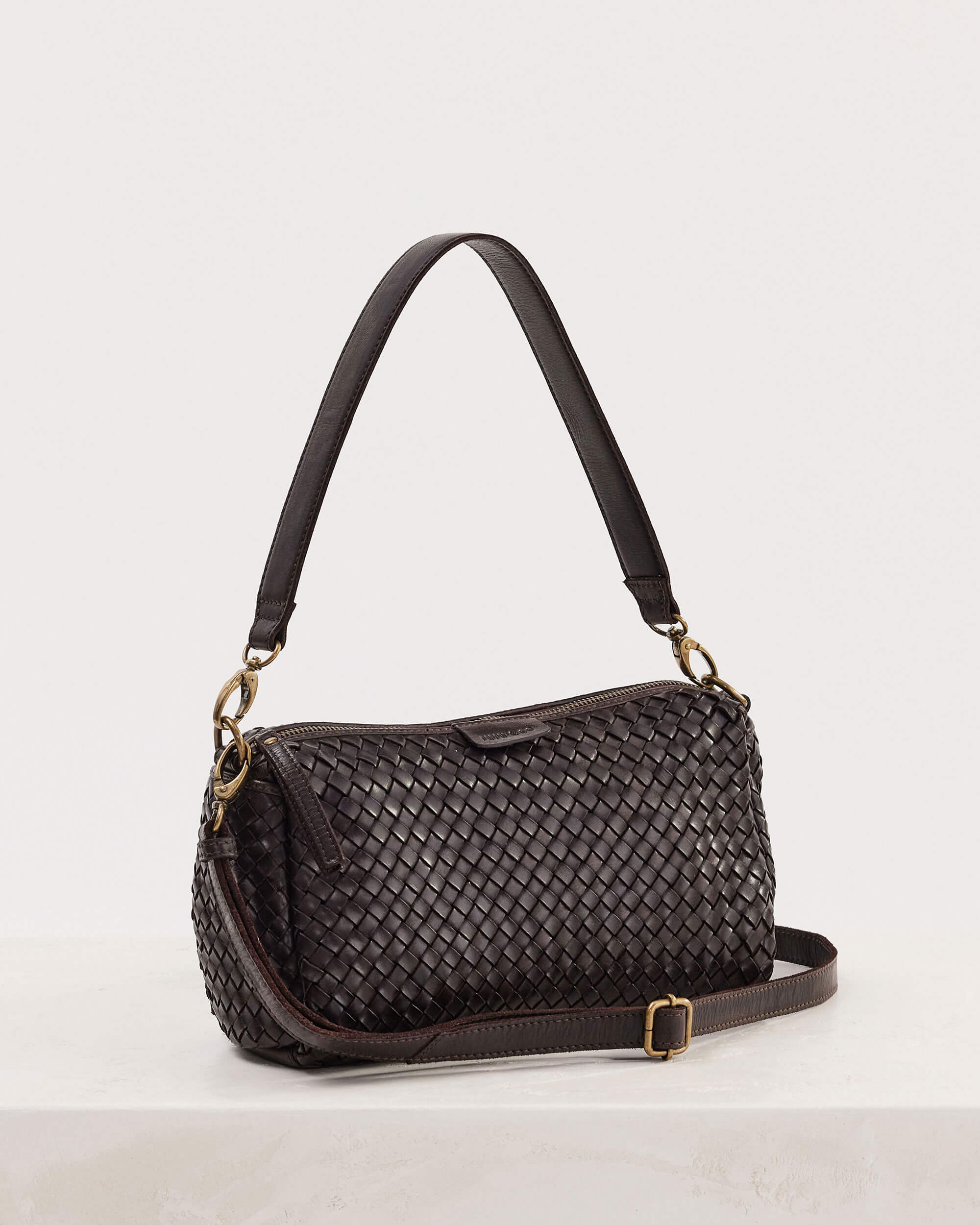 Basque Midi Bag Chocolate