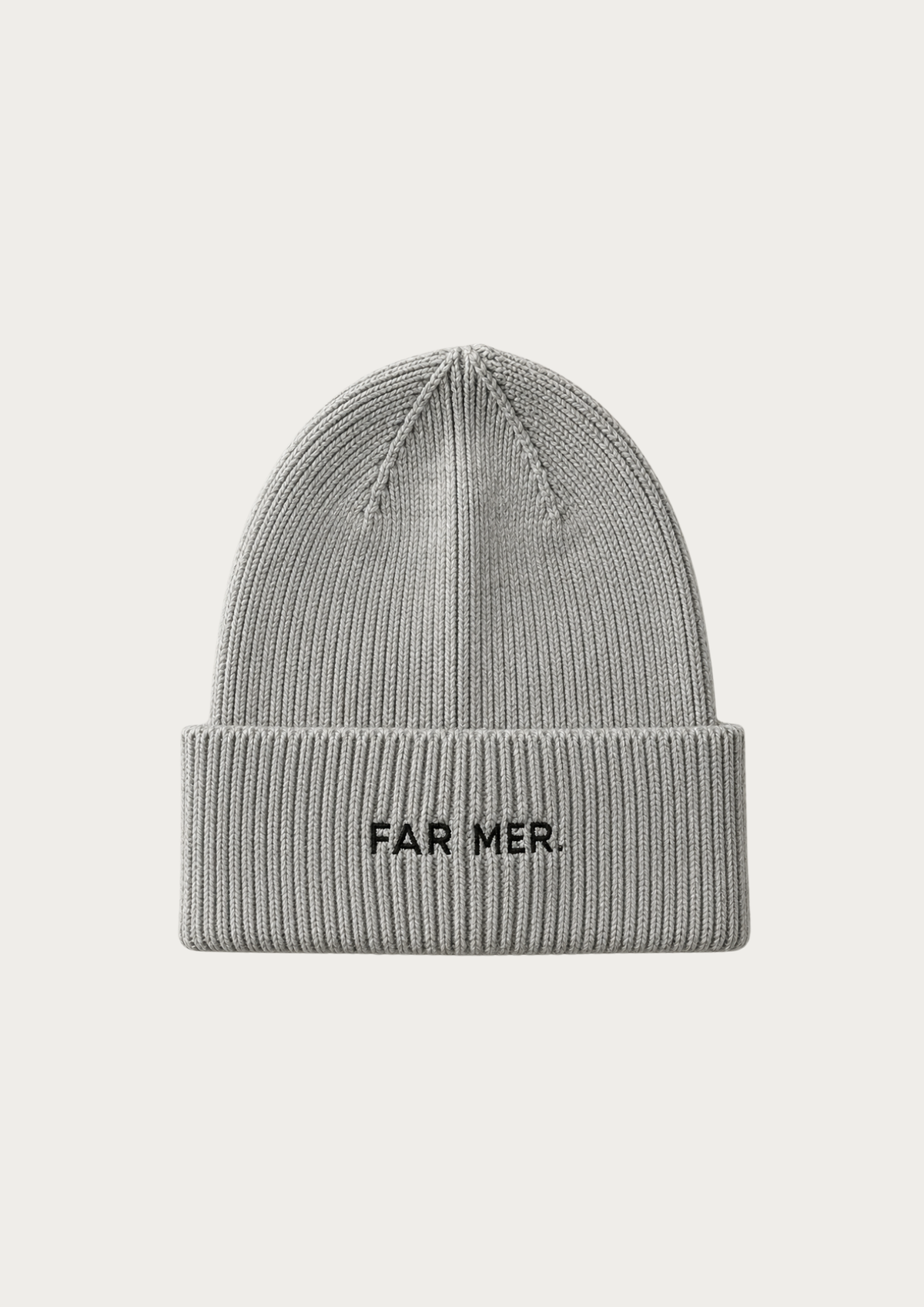 Ribbed Far mer Beanie