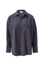 Peta Oversized Shirt/Navy Check
