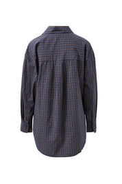 Peta Oversized Shirt/Navy Check