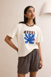 Stevie Slouchy Tee Buff Ceres Sunny Afternoon