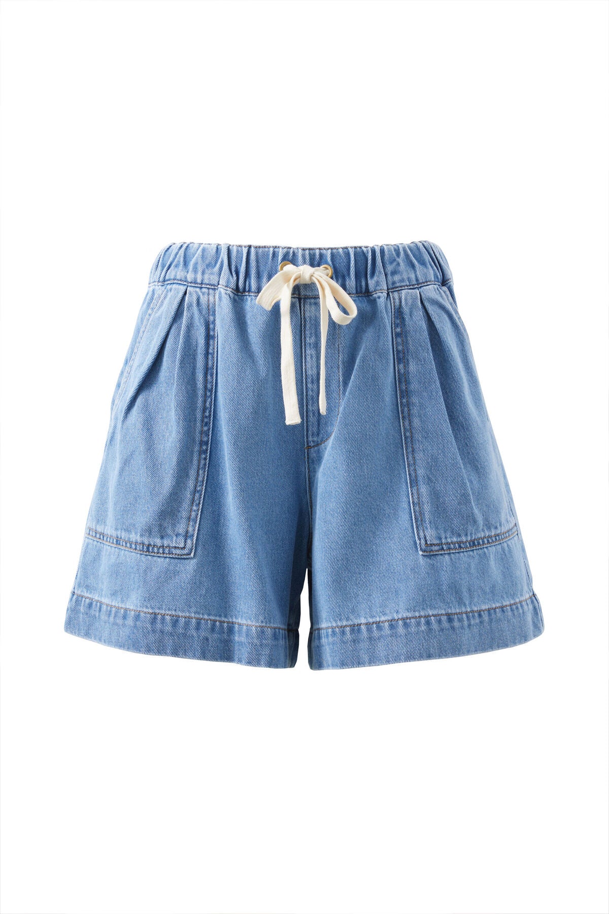 DARCY RELAXED EVERYDAY SHORT/MID BLUE WASH