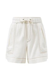 Darcy Relaxed Everyday Short New Ecru