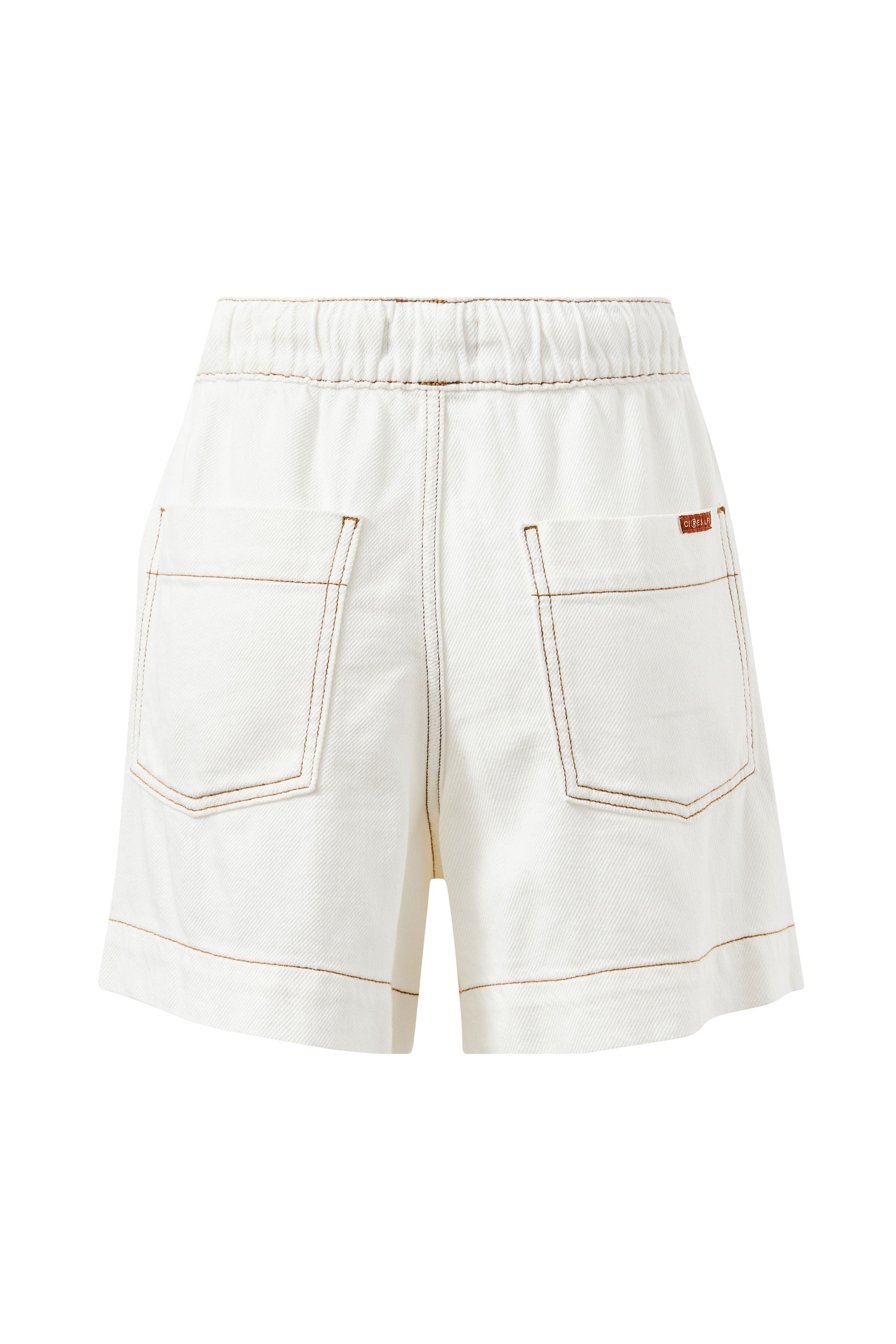 Darcy Relaxed Everyday Short New Ecru