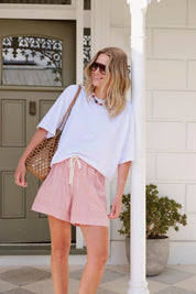 Darcy Relaxed Everyday Short Blossom Pink