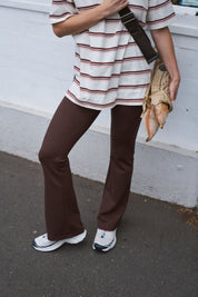 Ponte Bootleg Pant Chocolate