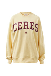 Isla Oversized Butter Washed Burgundy