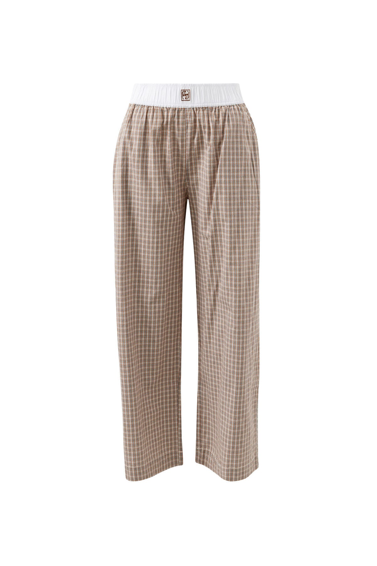 The Lounge Pant Toffee Check