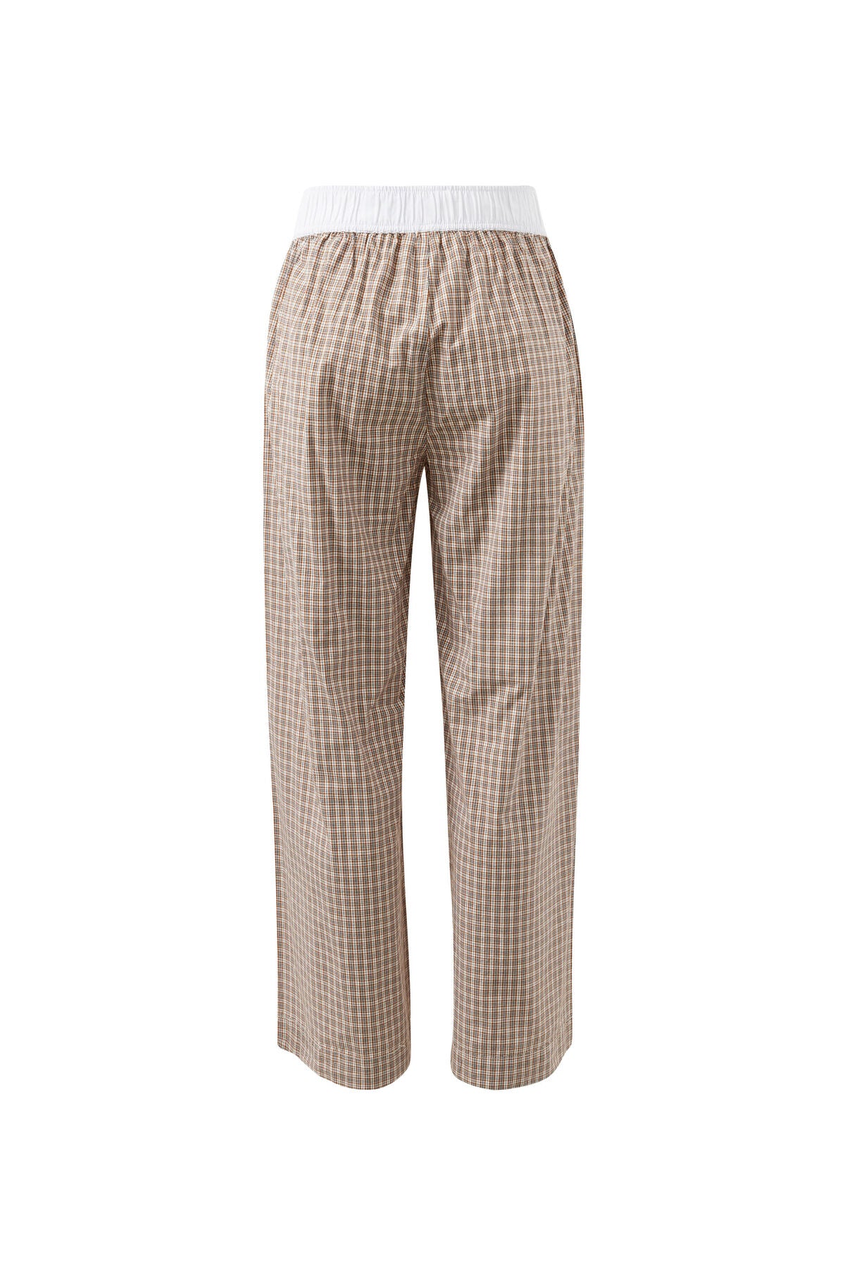 The Lounge Pant Toffee Check