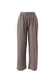 The Lounge Pant Chocolate Check