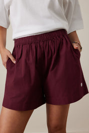 Mila Short Burgundy