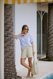 Mila Short Faded Sun Check