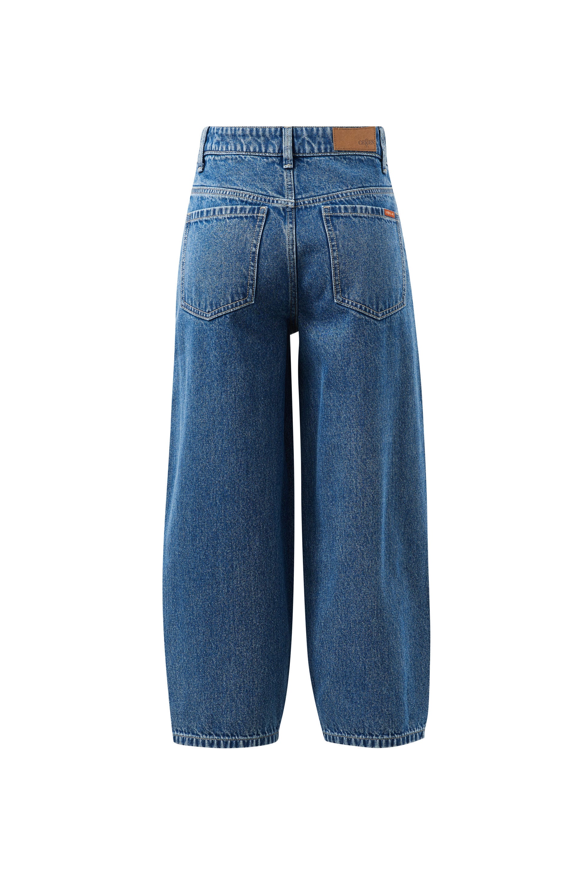 Maggie Tapered Barrel Jean Fresh Indigo