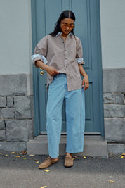 Demi Barrel Jean Vintage Blue