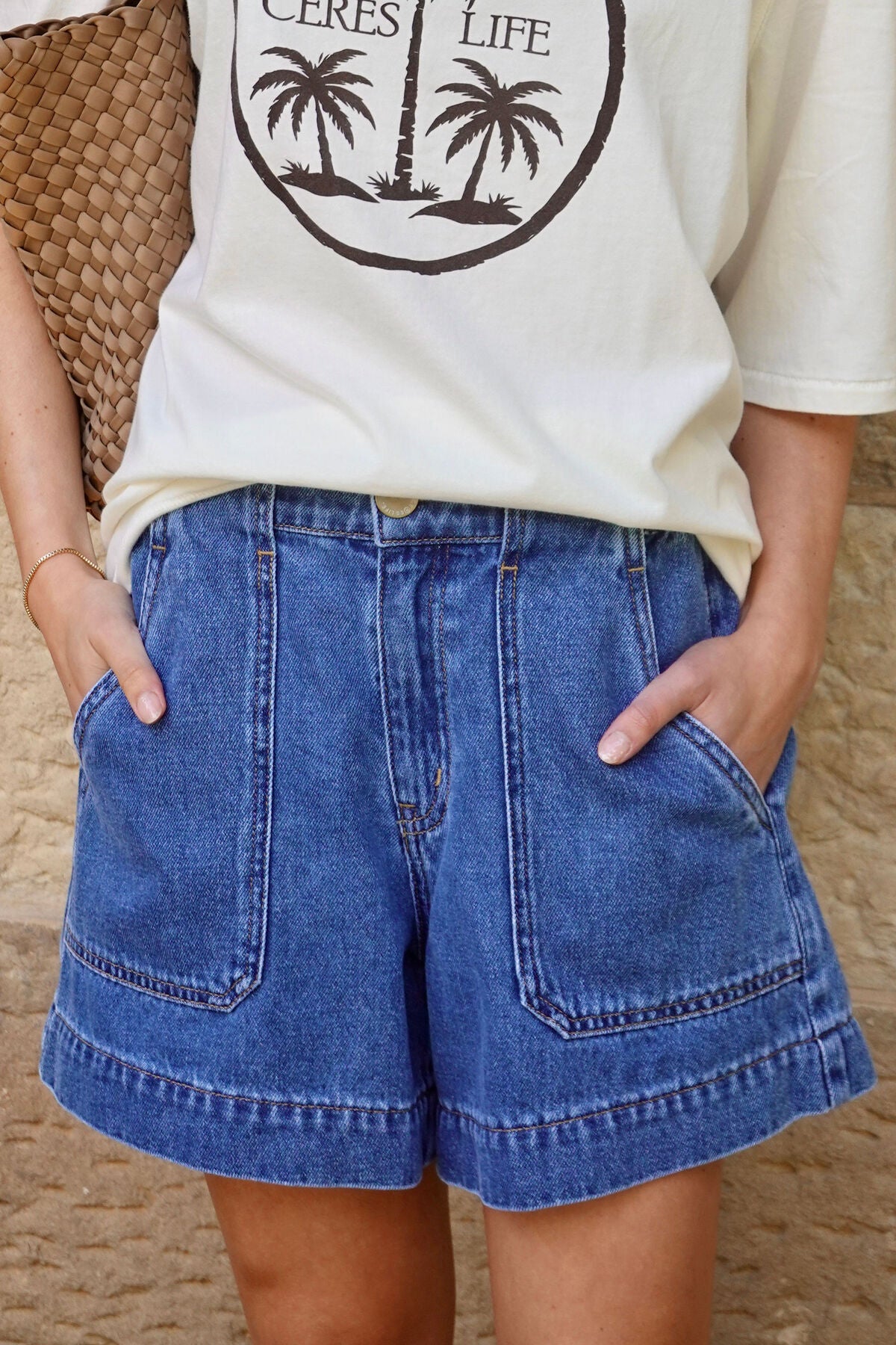 WEEKENDER SHORT/FRESH INDIGO