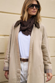 Ash Coat Sand Choc Collar