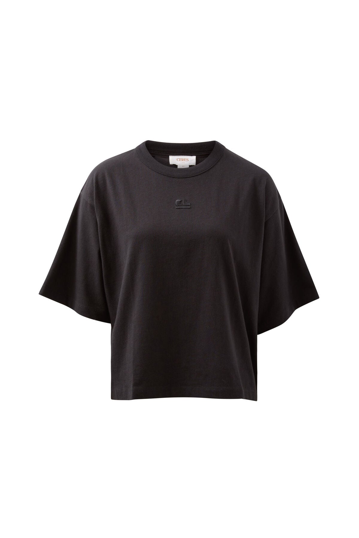 PHOEBE PREMIUM TEE/BLACK