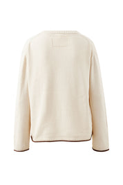 Mira Knitted Crew Chocolate Sardine