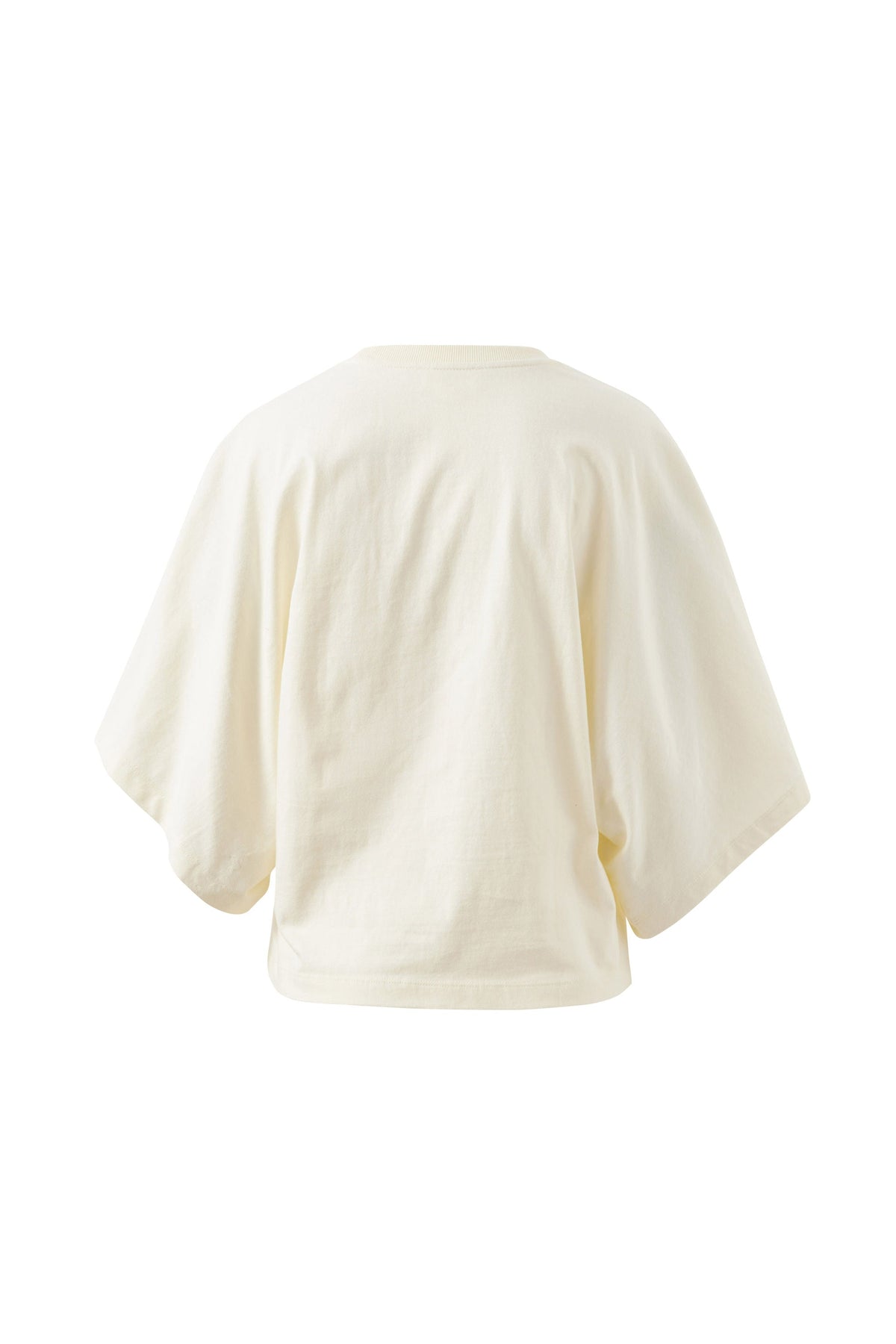Lucy Tee Relaxed Sleeve Tee - Milk
