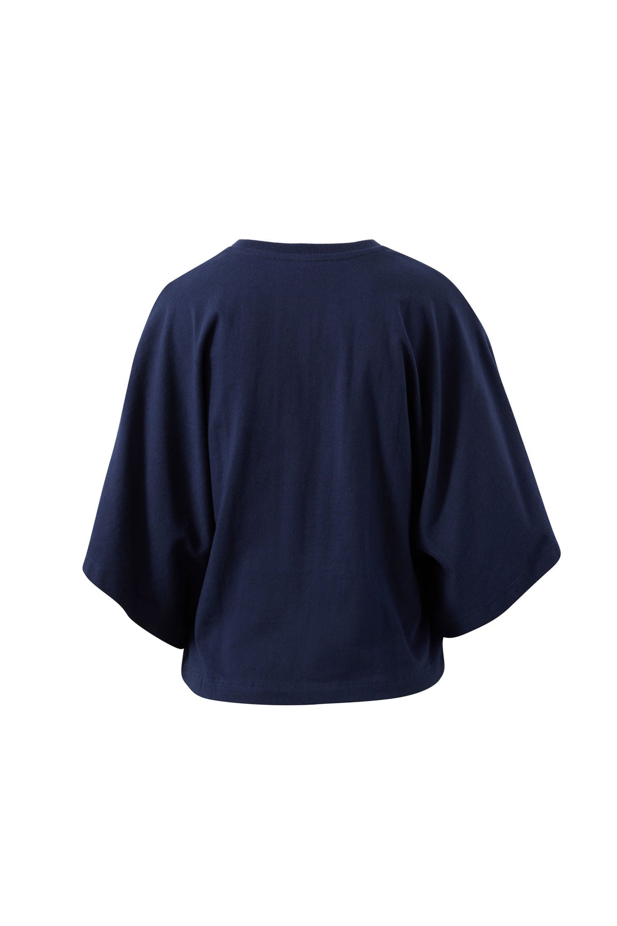 Lucy Relaxed Sleeve Tee - Navy