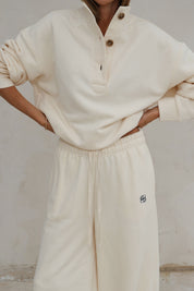 Marli Button Sweat