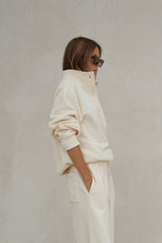 Marli Button Sweat