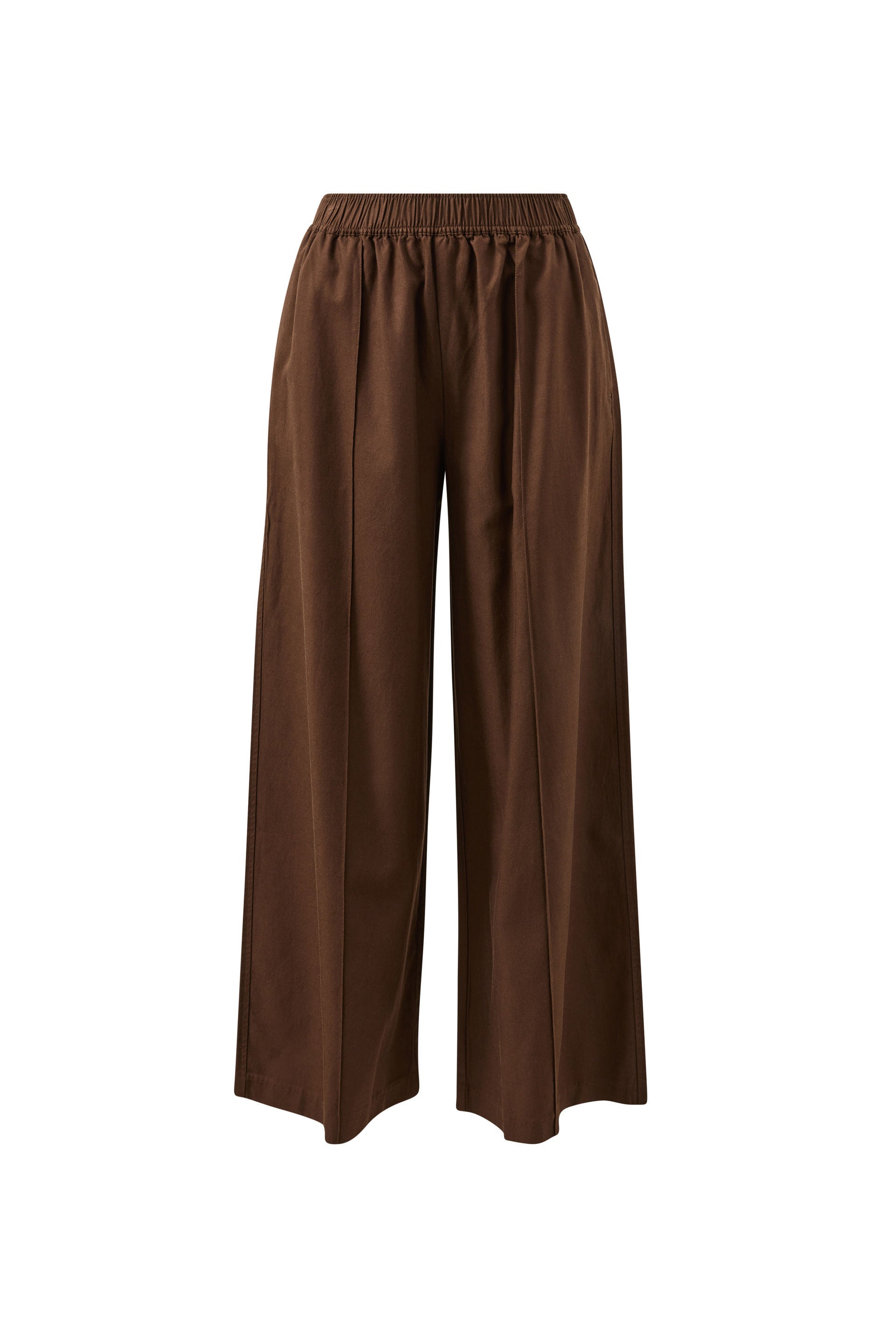 IZZIE PINSTITCH PANT CHOCOLATE