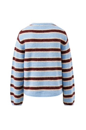 Bonnie Lofty Knit Blue Stripe