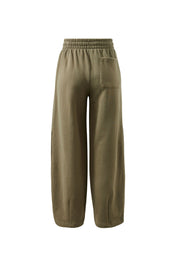 Elise Barrel Trackpant Washed Olive