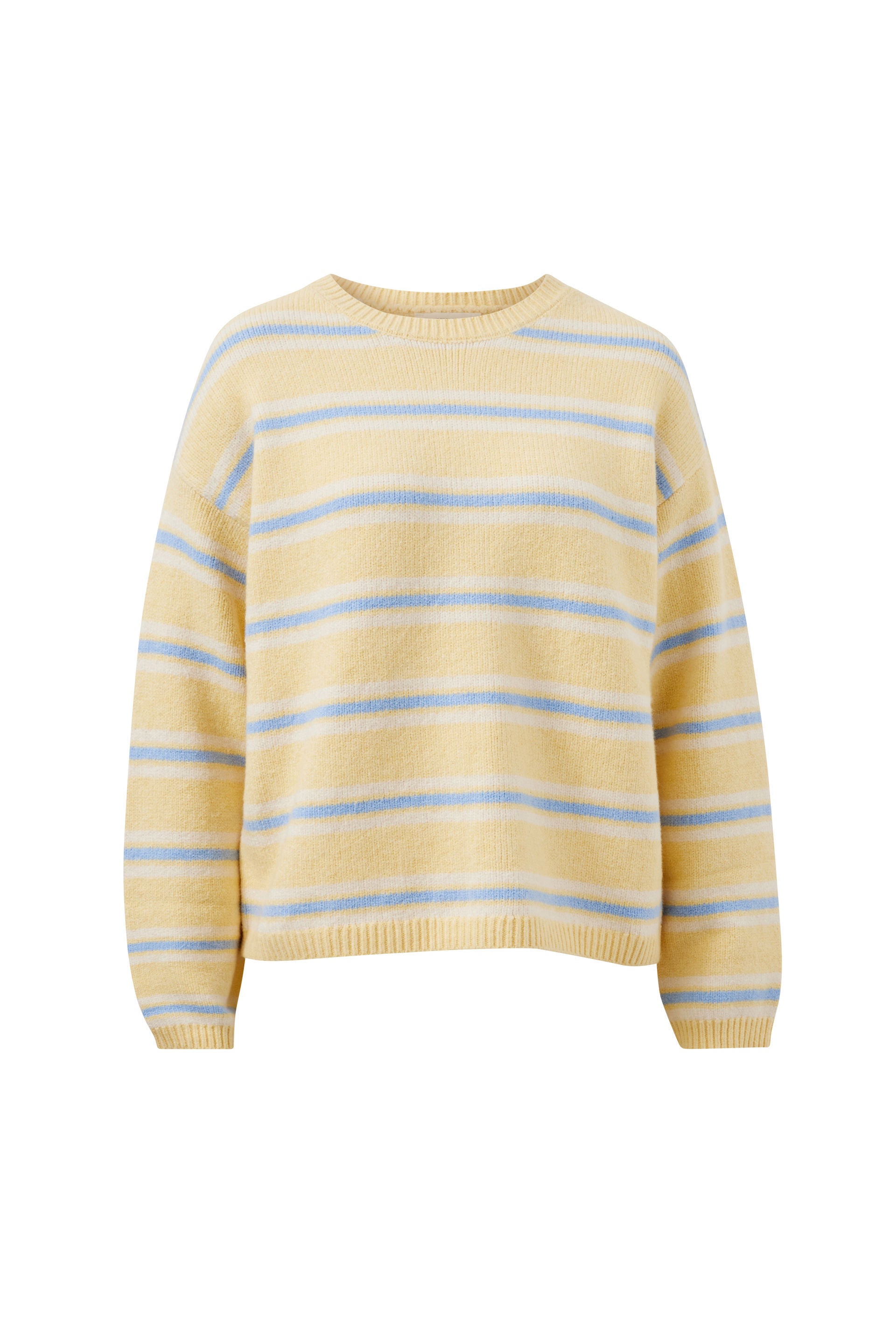 Clem Knit Pullover/Butter Stripe