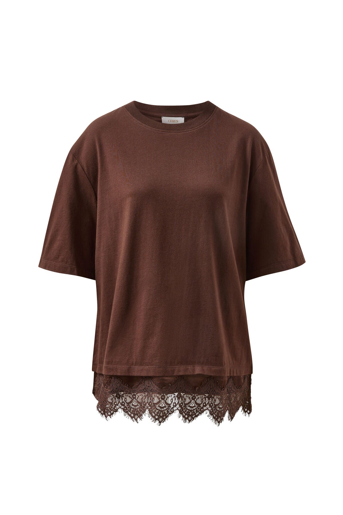 Lacey Tee Chocolate