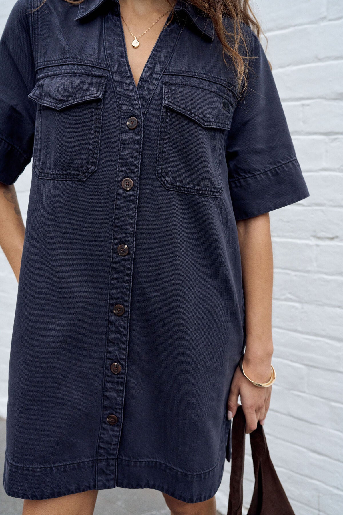Bonnie Relaxed Shirt Dress