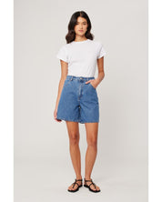 Super Mirage Denim Shorts Evie