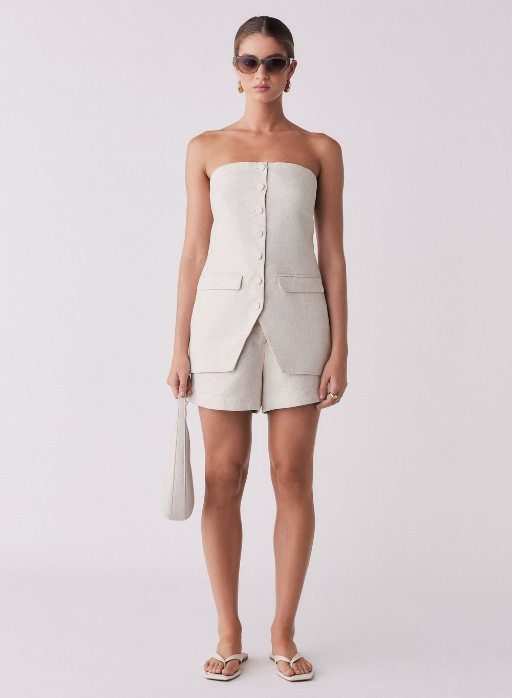 Portsea Bandeau Top Natural