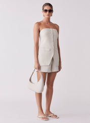 Portsea Bandeau Top Natural