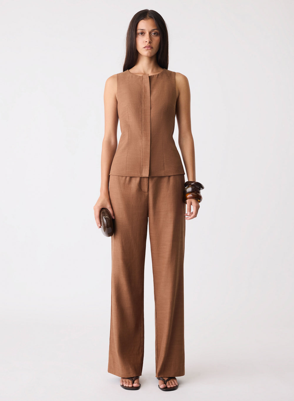 Paragon Zip Top Dune Brown