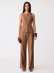 Paragon Zip Top Dune Brown