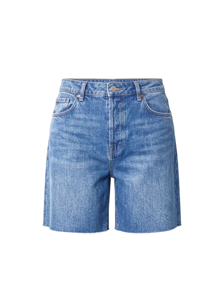 90's Relaxed Denim Shorts Silverlake