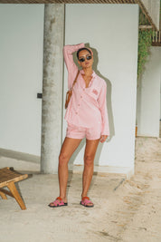 AJJA Pocket Shirt Blush Pink