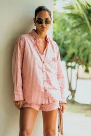 AJJA Pocket Shirt Blush Pink