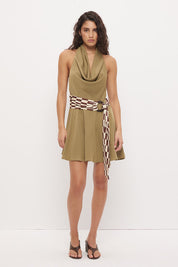 Essence Mini Dress - Khaki