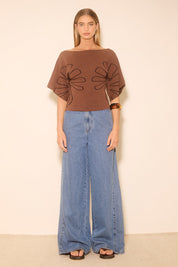 Venture Knit Top Cacao