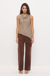 Imprint Top - Tiktak Print