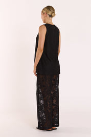 Valerie Pant Black Lace