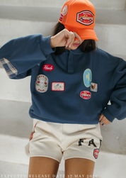 Love Is Dead Button Up Pullover