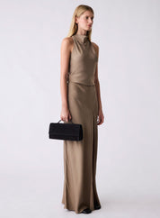 Concourse Maxi Skirt - Truffle