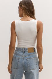 Aurora Bodysuit -White