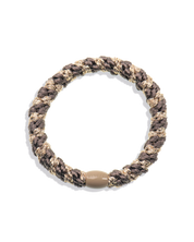 Knekki Mole-Beige Glitter Hair Tie