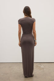 Saskia Dress -Smoke