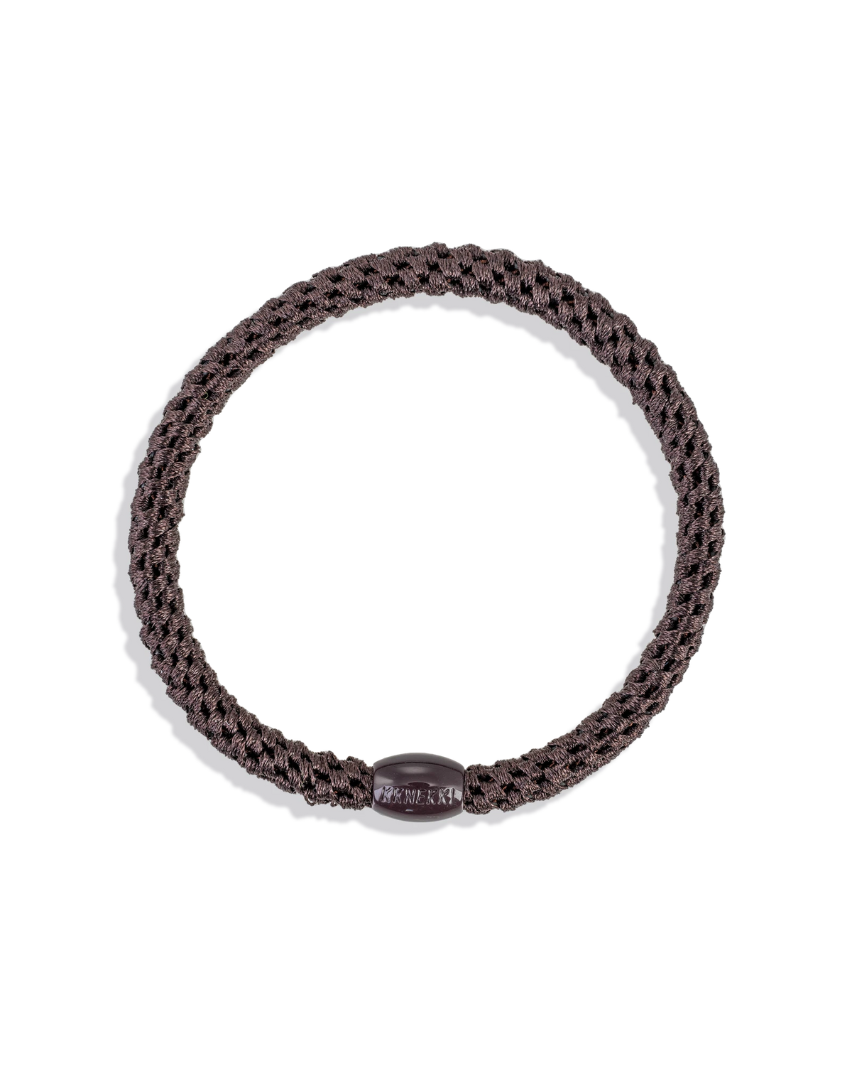 Kknekki Slim Brown Hair Tie